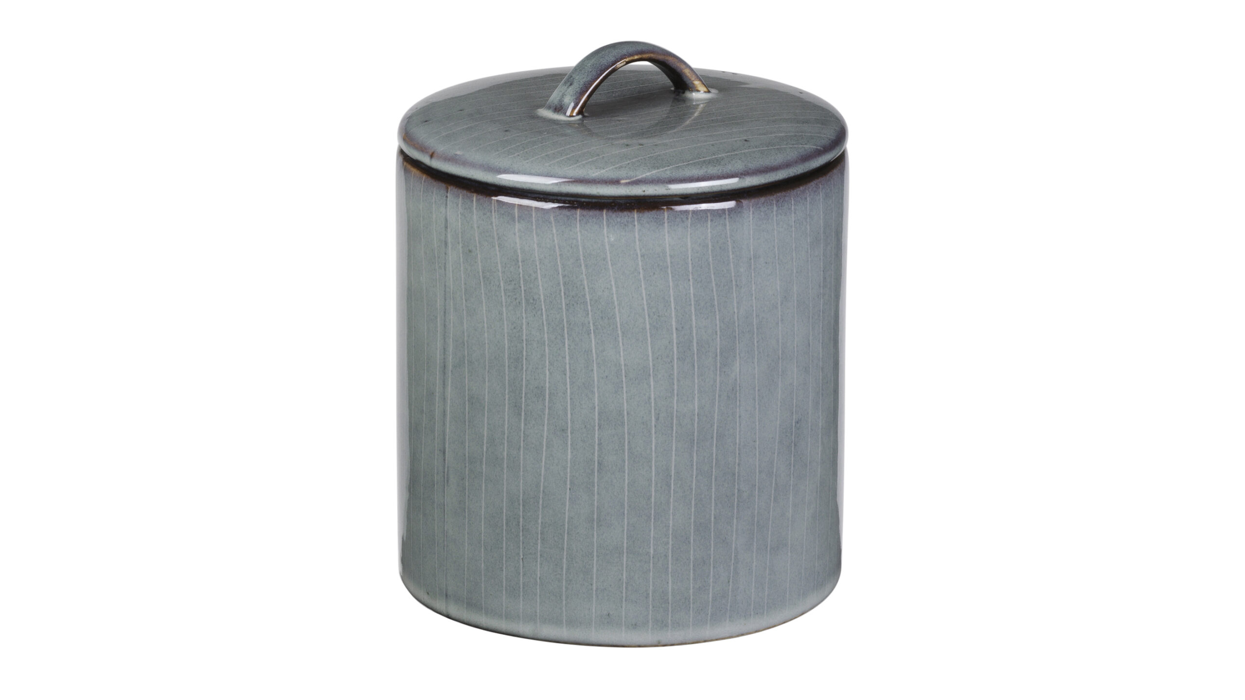 Broste Nordic sea krukka með loki Ø12xH12 cm 14533245 Broste Nordic sea krukka með loki Ø12x12 cm – mynd 1