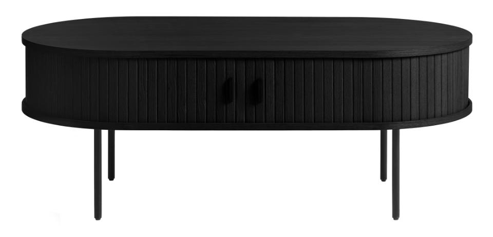 Nola sófaborð 60x120cm svört eik 46264640 Nola sófaborð 60x120cm svört eik – mynd 1