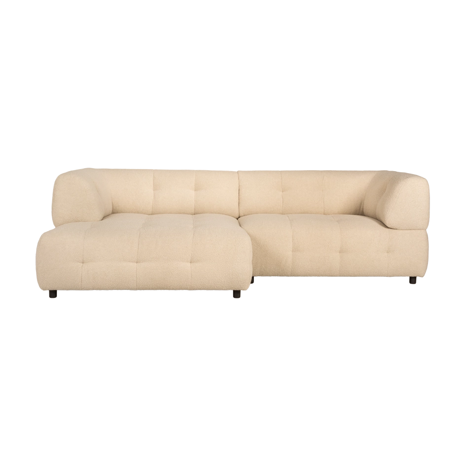 Mina tungusófi vinstri NoworNever 03 beige KSO019395 Mina tungusófi vinstri NoworNever 03 beige – mynd 1