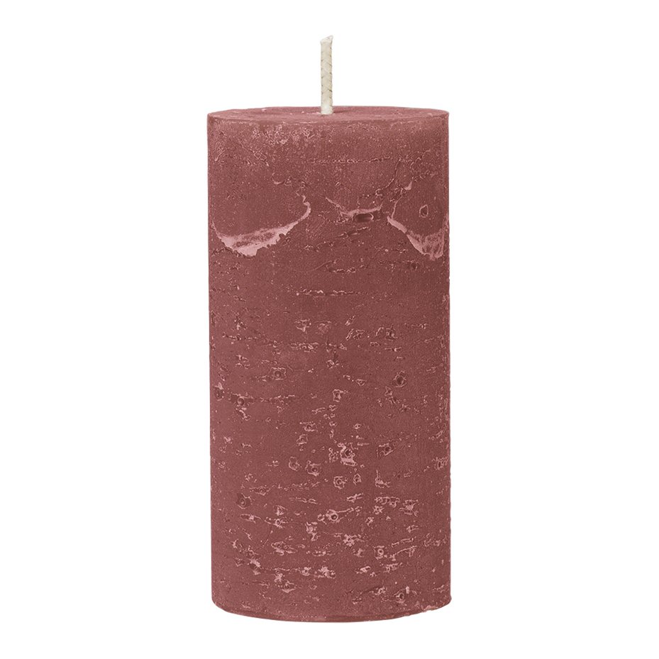 Broste Rustic kerti 5xH10 Burgundy 49150726 Broste Rustic kerti 5xH10 Burgundy – mynd 1