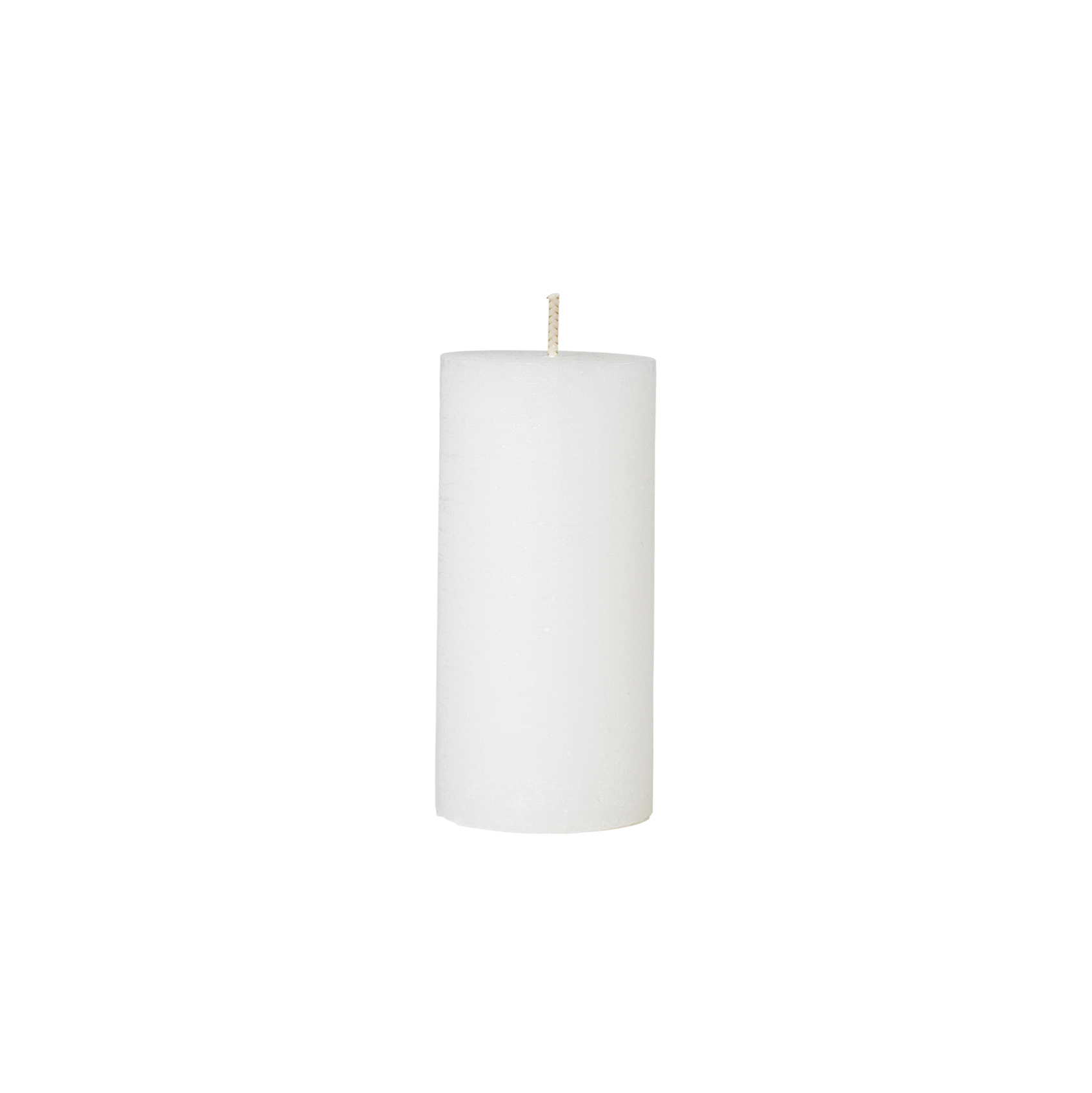Broste Rustic kerti 5xH10 hvítt 49150711 Broste Rustic kerti 5xH10 hvítt – mynd 1