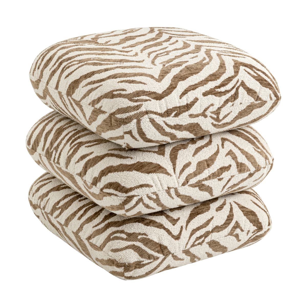 71584 Kare Pepino Tiger skammel brúnt (1) Kare Pepino Tiger skammel brúnt – mynd 1