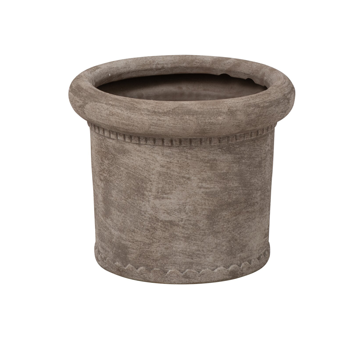 268246 Jolipa Stoneware blómapottur greige L (1) Jolipa Stoneware blómapottur greige L – mynd 1