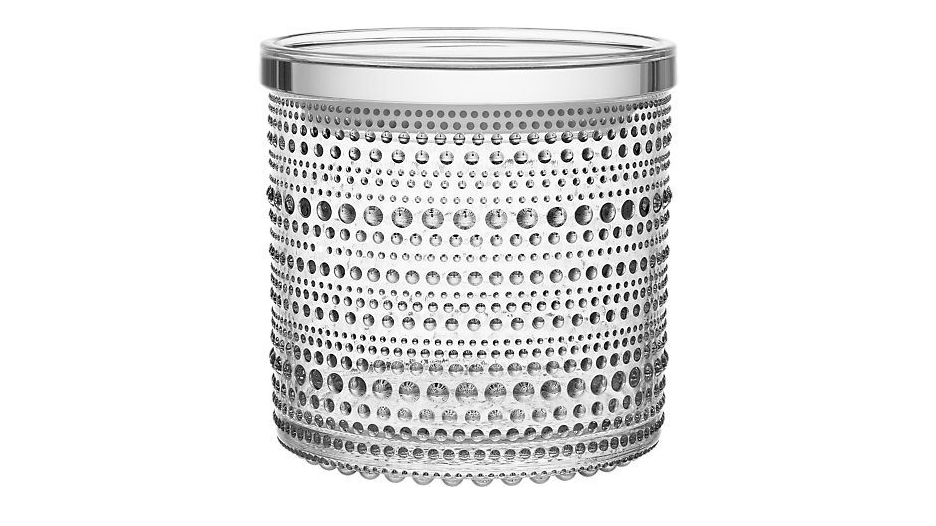 Iittala Kastehelmi krukka 116x114mm glær Iittala Kastehelmi krukka 116x114mm glær – mynd 1