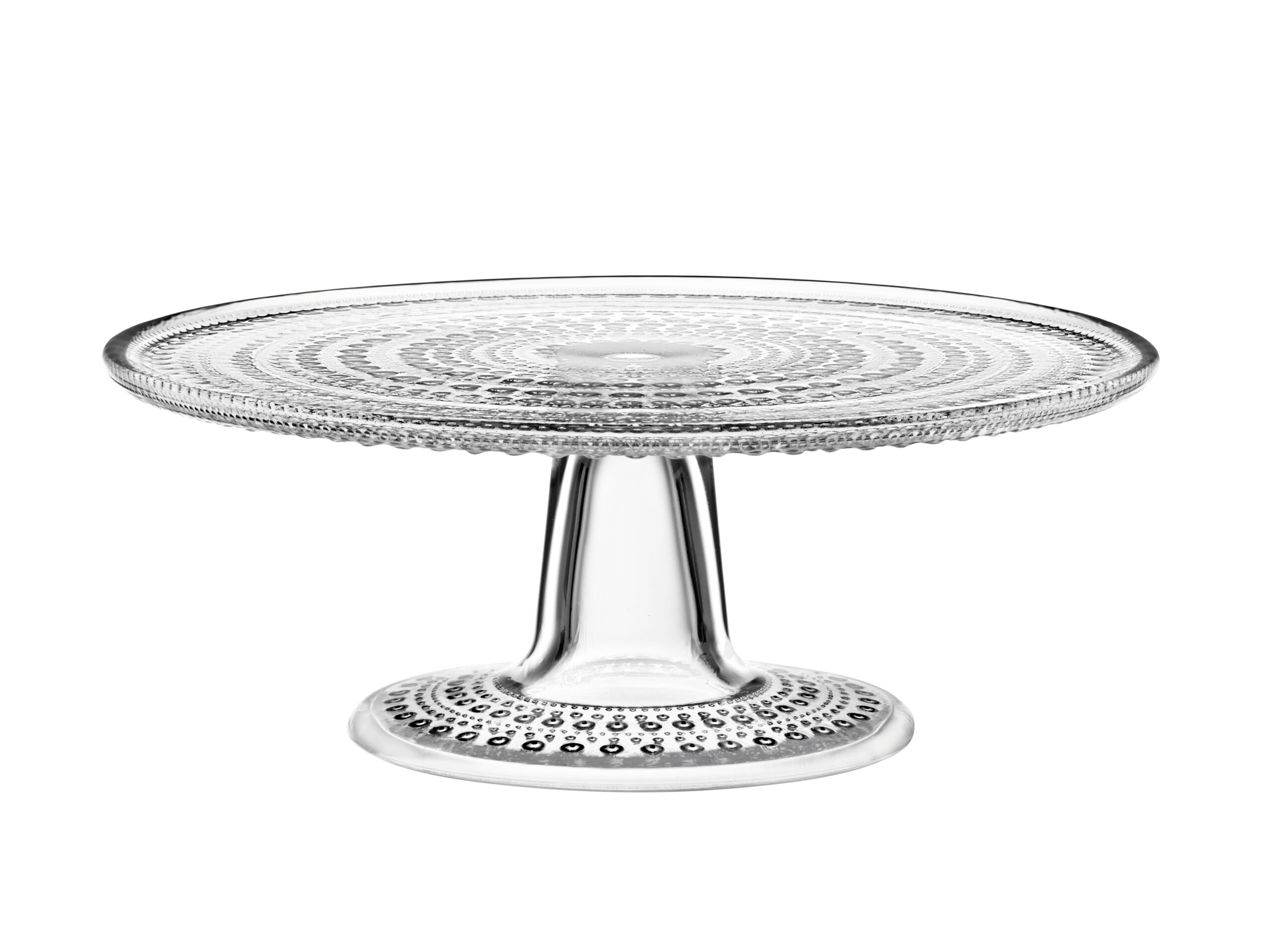 Iittala Kastehelmi tertudiskur á fæti 24cm glær Iittala Kastehelmi tertudiskur á fæti 24cm glær – mynd 1